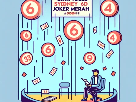 Data Togel Sydney 6D Joker Merah